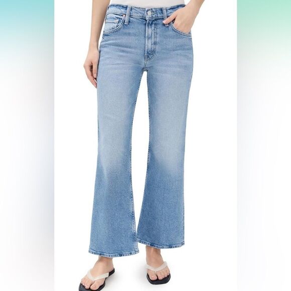 NWT MOTHER Women's The Bookie Flood Jeans Sow Surreal size 31 - Picture 16 of 16